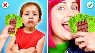 PARENTING LIFE HACKS || How to Sneak Candies From Kids | Sneaky Food Tricks & Hacks by Crafty Panda