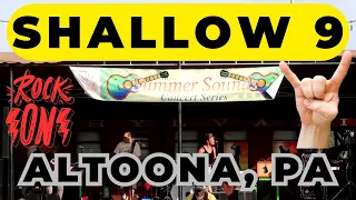 Experience the Incredible Classic Rock Vibes of SHALLOW 9 in Altoona, PA