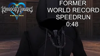 KH FM [Proud Mode] Unknown Speedrun 0:48 [FORMER WORLD RECORD]