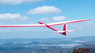 2024年3月10日　生石高原スロープグライダー　(クロスファイヤー)飛行動画です