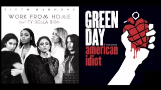 Wake Me Up From Home - Fifth Harmony vs Green Day (Mashup)