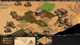 AGE OF EMPIRES 2 - EXPERT PLAYERS - TheViper vs Spring - 1v1 Arabia