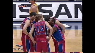 EUROLEAGUE  final four 2004 maccabi telaviv vs cska moscow pl