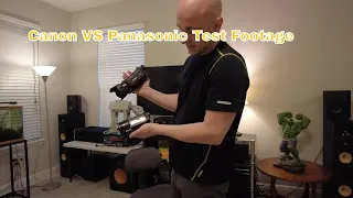 Panasonic HC-WXF1 vs Canon Vixia HF-G50 | Camcorder Image Stabilization Test Footage