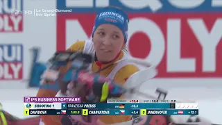 Biathlon - " Sprint Damen " - Annecy - Le Grand Bornand 2019 / " Sprint Women "