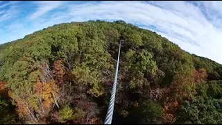 Super Zip Above the Treetops at Eco Adventure Ziplines with Zip Safe Brakes