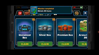 Super mechs boxes opening (17 mix boxes, 3 silver boxes, 1 arena rank box and 1 premium box)