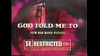 God Told Me To (1976) TV Spot Trailer