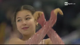 Alysa LIU USA Short Program 2019 Junior Grand Prix Final Raisport