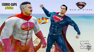 Superman Vs. Omni-Man: Who Is Stronger - GTA 5