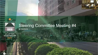 Comprehensive Plan Steering Committee Meeting Recording, Aug. 15