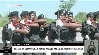 31 anos da PIR - Polícia de intervenção rápida pronta para os desafios no Cunene