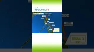 Pag-ulan sa malaking bahagi ng bansa, patuloy na mararanasan #shorts | GMA Regional TV