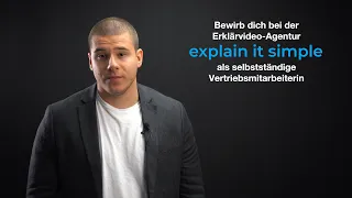 Vertriebsmitarbeiter bei explain it simple werden! - www.explain-it-simple.com