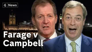 Nigel Farage vs Alastair Campbell on Brexit