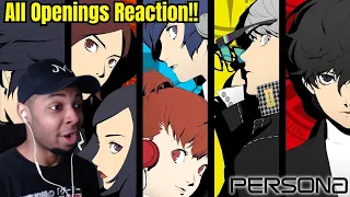 THIS IS AMAZING! | All Persona Openings (1996-2022) Reaction