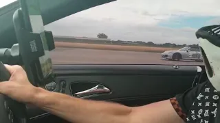 cls55 amg vs porsche