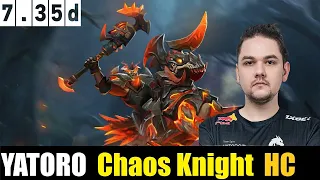 🤯 YATORO [Chaos Knight] HC 7.35D - DOTA 2 HIGHEST MMR MATCH#dota2      #dota2gameplay      #yatoro