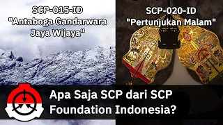 Penjelasan Lengkap Semua SCP Yang Ada Di SCP Foundation Cabang Indonesia