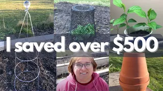 5 Dollar Store Garden Hacks That Will Save you Hundreds! 🌺 🍃🌼 (Plus one bonus hack!)