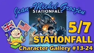 Stationfall, full rules (5/7) : Character's gallery #13-24
