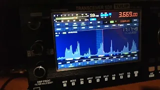 Тест IC-7300 с Тюльпаном DSP!