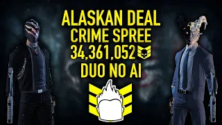 [PAYDAY 2] Alaskan Deal Crime Spree Duo ft. DarkWubi (No AI, 34 Million)
