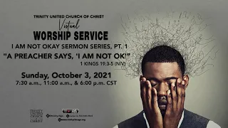 10/3/2021 11am | Trinity UCC Communion Worship Service | Rev. Dr. Otis Moss III