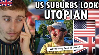 Brit Reacting to 5 Ways British and American Suburbs Look Very Different