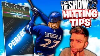 HITTING TIPS from a TOP PLAYER in MLB the Show 22!