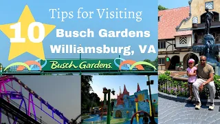 10 Tips for Visiting Busch Gardens Williamsburg