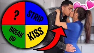 SPIN THE MYSTERY WHEEL Challenge w/ Boyfriend! (1 Spin = 1 Dare)