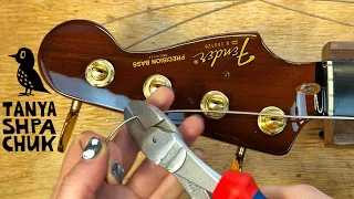 Repair and service of rare 1983 Fender Precision Elite