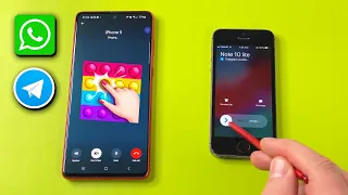Apple iPhone 5s vs Samsung Galaxy S10 Note WhatsApp & Telegram Incoming & Outgoing Voice Calls
