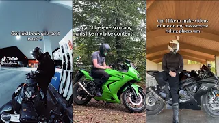 Biker x Bookgirl | Tiktok Compilation #1 🏍️📖