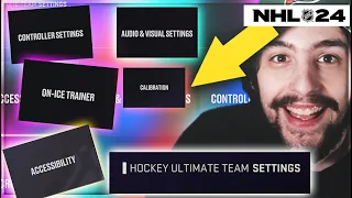 NHL 24 HUT BEST SETTINGS TO USE!