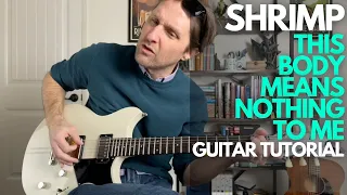 This Body Means Nothing To Me by Shrimp Guitar Tutorial - Guitar Lessons with Stuart!