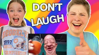 TRY NOT TO LAUGH CHALLENGE - w/ Sister