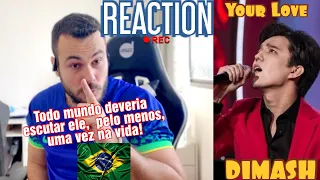 REACTION Dimash - Your Love | MOSCOW 2020 | What he does is incredible😮👏 | REACT | 🇧🇷🇨🇴#59