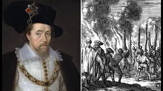 James I and witchcraft trials