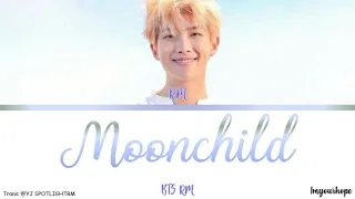 BTS RM - Moonchild [Color coded lyrics_Han/Rom/Eng]