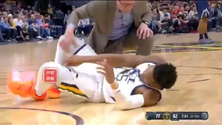 Donovan Mitchell BREAKS His ANKLE In SCARY Play! CAREER OVER!?