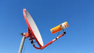 How to make the most powerful antenna for receiving very far WiFi networks