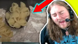 Soup eats Cat Food *LIVE*