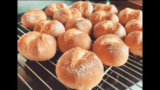 Petit French Rolls | How to make Crusty French Bread Rolls