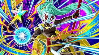 THIS POWER & SHE'S FREE! F2P Rainbow Demon Goddess Putine Showcase | Dragon Ball Z Dokkan Battle