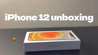 iPhone 12 Unboxing (White 64GB) 📦🍎