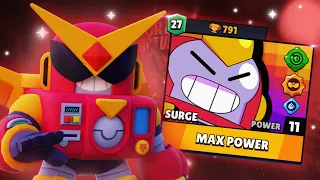 Level 11 Surge is Unbeatable | Brawl Stars