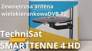 TechniSat SMARTTENNE 4 HD - Antena do odbioru naziemnej telewizji cyfrowej DVB-T /T2