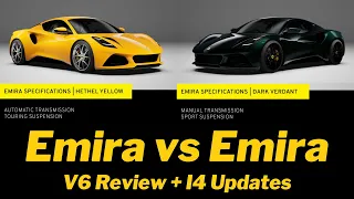 Lotus Emira review - Manual vs Automatic test drives - I4 U.S. updates